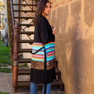 Serape Leopard Cardigan